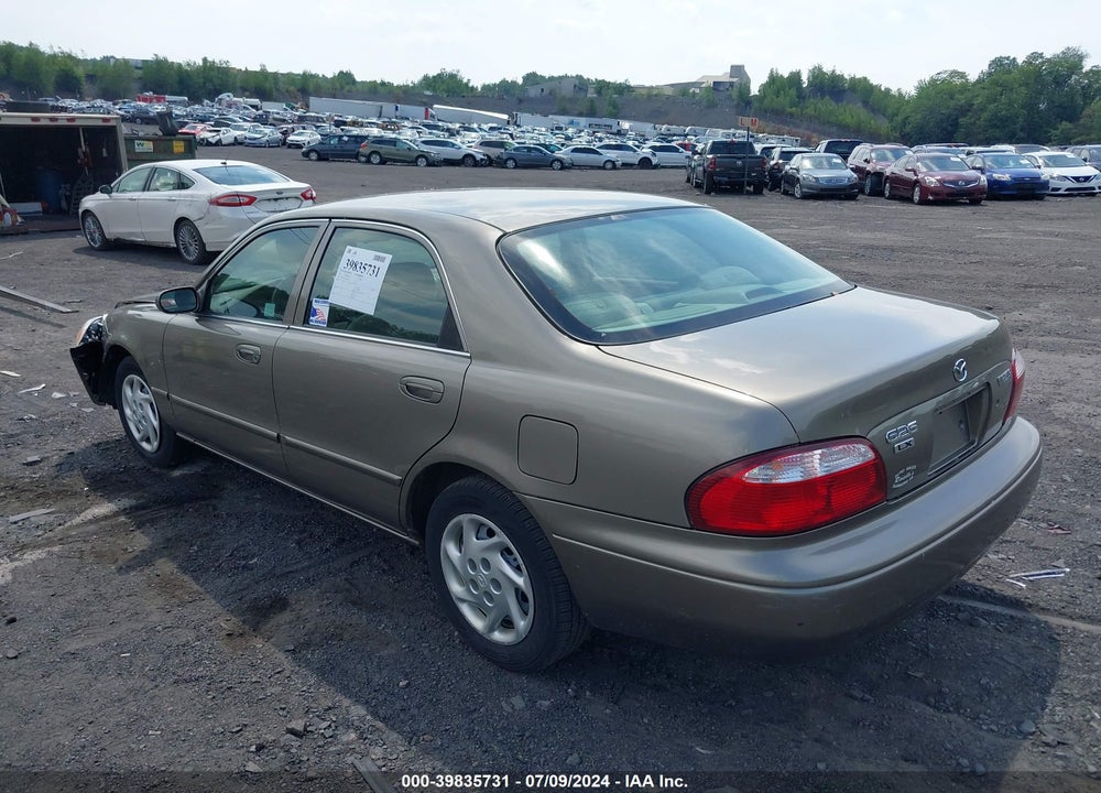 2001 MAZDA 626 ES/LX VIN: 1YVGF22CX15230854