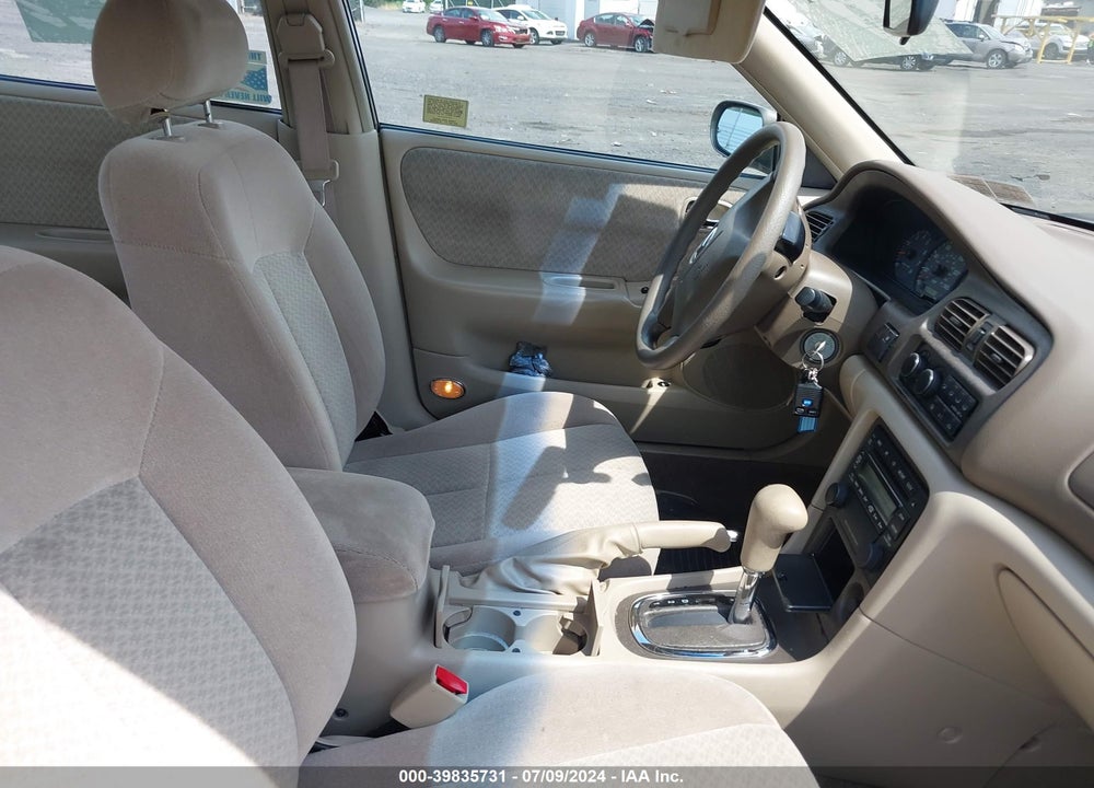 2001 MAZDA 626 ES/LX VIN: 1YVGF22CX15230854