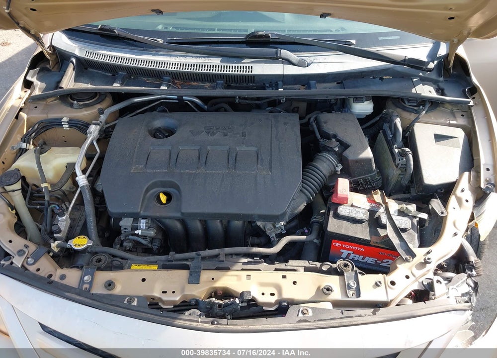 2012 TOYOTA COROLLA LE VIN: 2T1BU4EE5CC846286