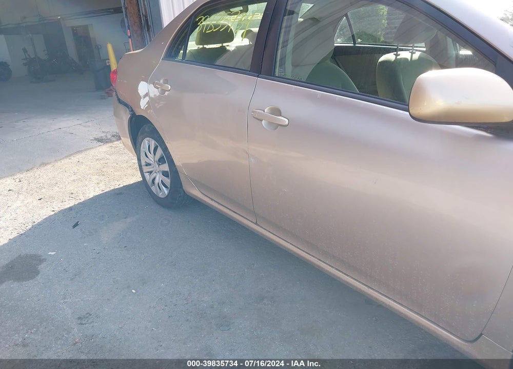 2012 TOYOTA COROLLA LE VIN: 2T1BU4EE5CC846286