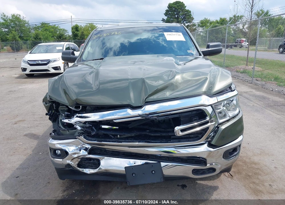 2020 RAM 1500 BIG HORN 4X4 5'7 BOX VIN: 1C6SRFFT4LN367422