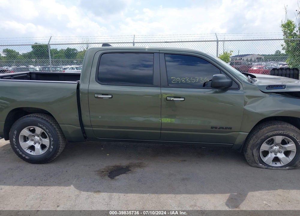2020 RAM 1500 BIG HORN 4X4 5'7 BOX VIN: 1C6SRFFT4LN367422