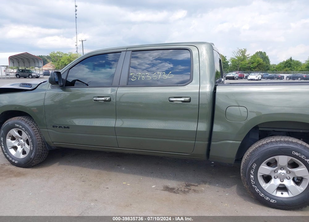2020 RAM 1500 BIG HORN 4X4 5'7 BOX VIN: 1C6SRFFT4LN367422