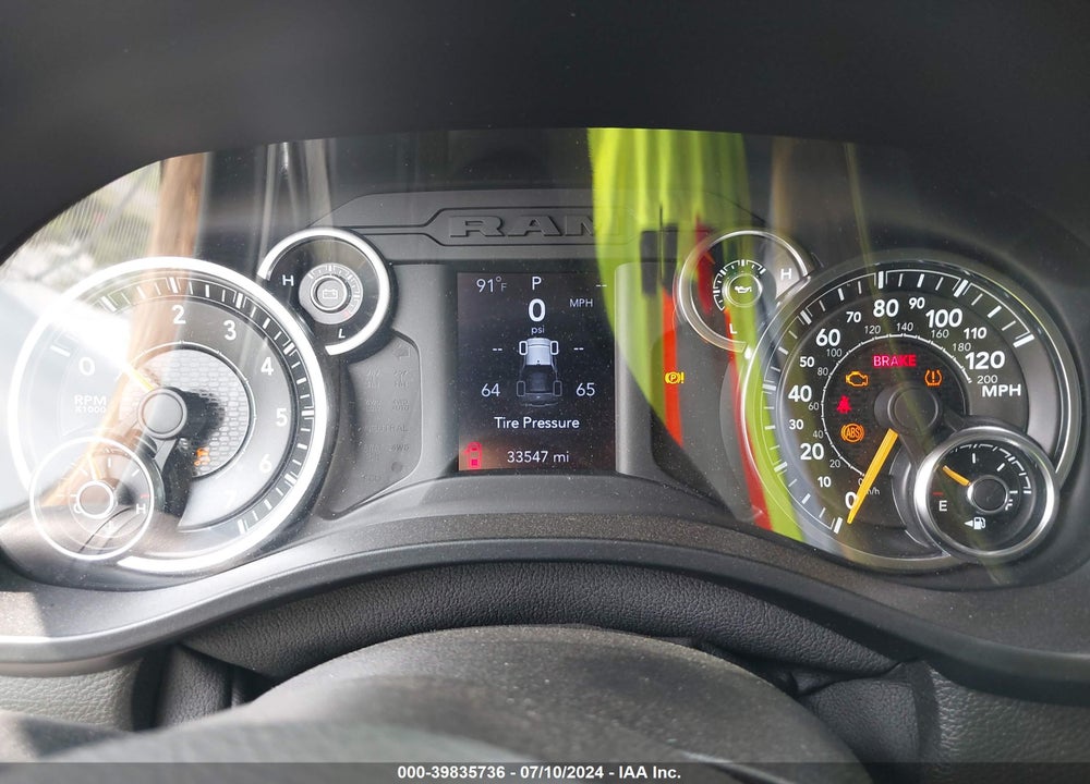 2020 RAM 1500 BIG HORN 4X4 5'7 BOX VIN: 1C6SRFFT4LN367422