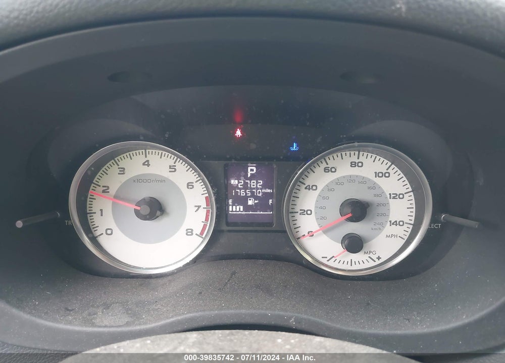 2013 SUBARU IMPREZA 2.0I SPORT LIMITED VIN: JF1GPAU61D2850301