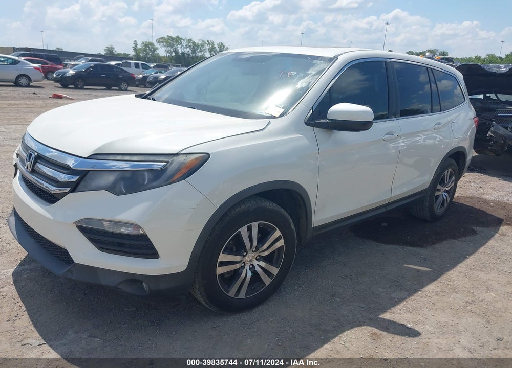 2017 HONDA PILOT EX-L VIN: 5FNYF5H53HB024658