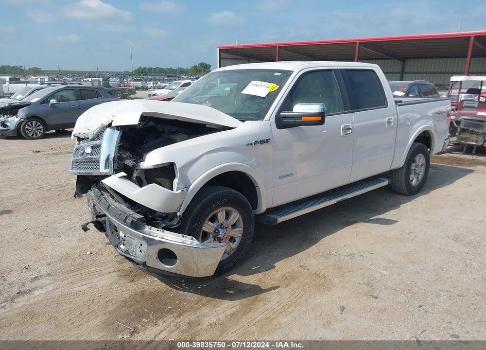 2012 FORD F-150 LARIAT VIN: 1FTFW1ET4CFA05172