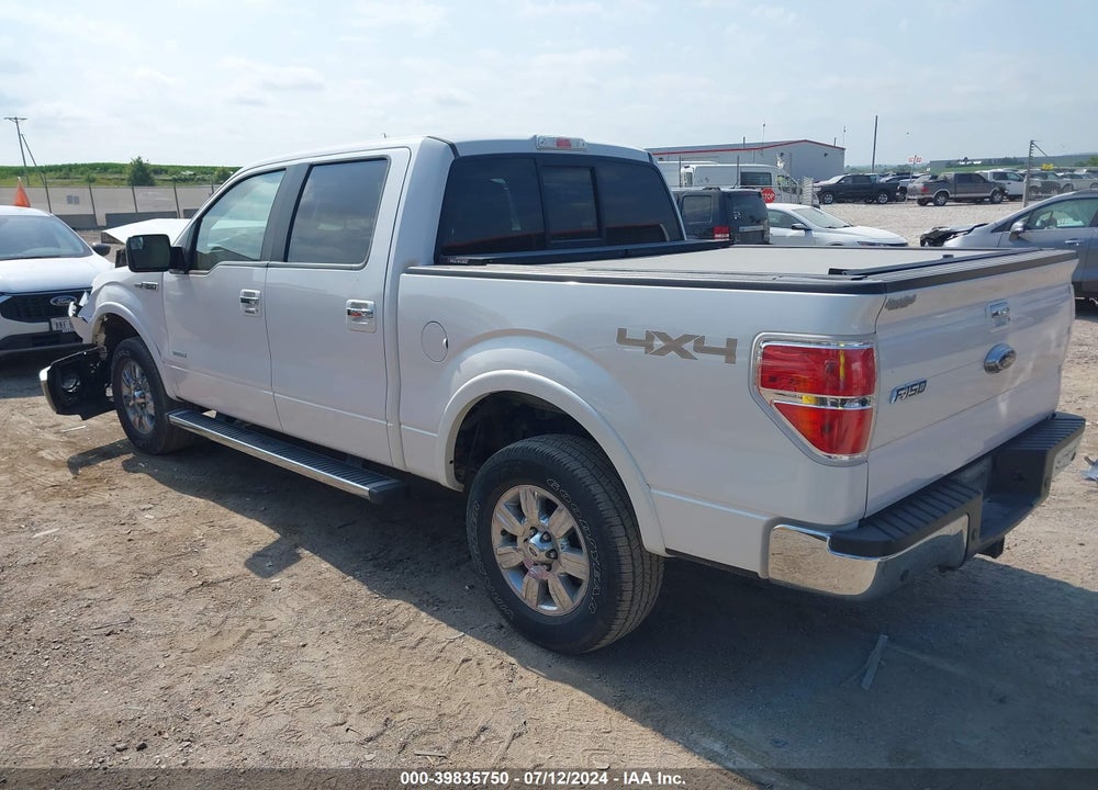 2012 FORD F-150 LARIAT VIN: 1FTFW1ET4CFA05172