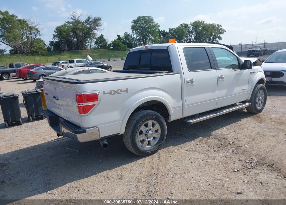 2012 FORD F-150 LARIAT VIN: 1FTFW1ET4CFA05172
