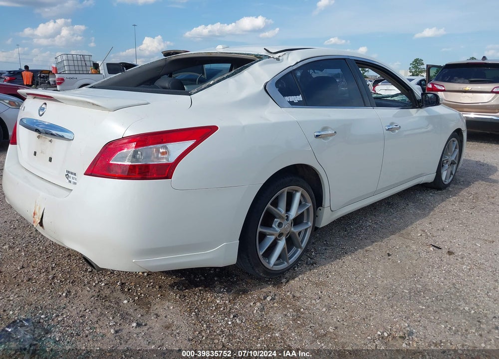 2011 NISSAN MAXIMA 3.5 SV VIN: 1N4AA5AP4BC809132