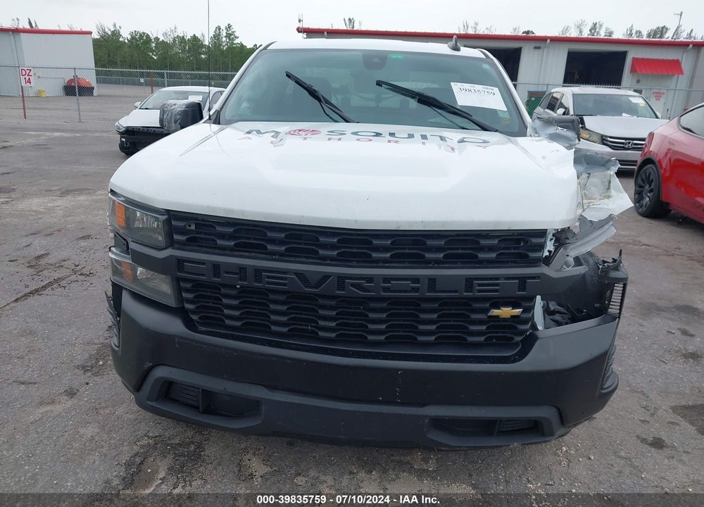 2022 CHEVROLET SILVERADO 1500 LTD 2WD REGULAR CAB LONG BED WT VIN: 3GCNWAEK7NG185168
