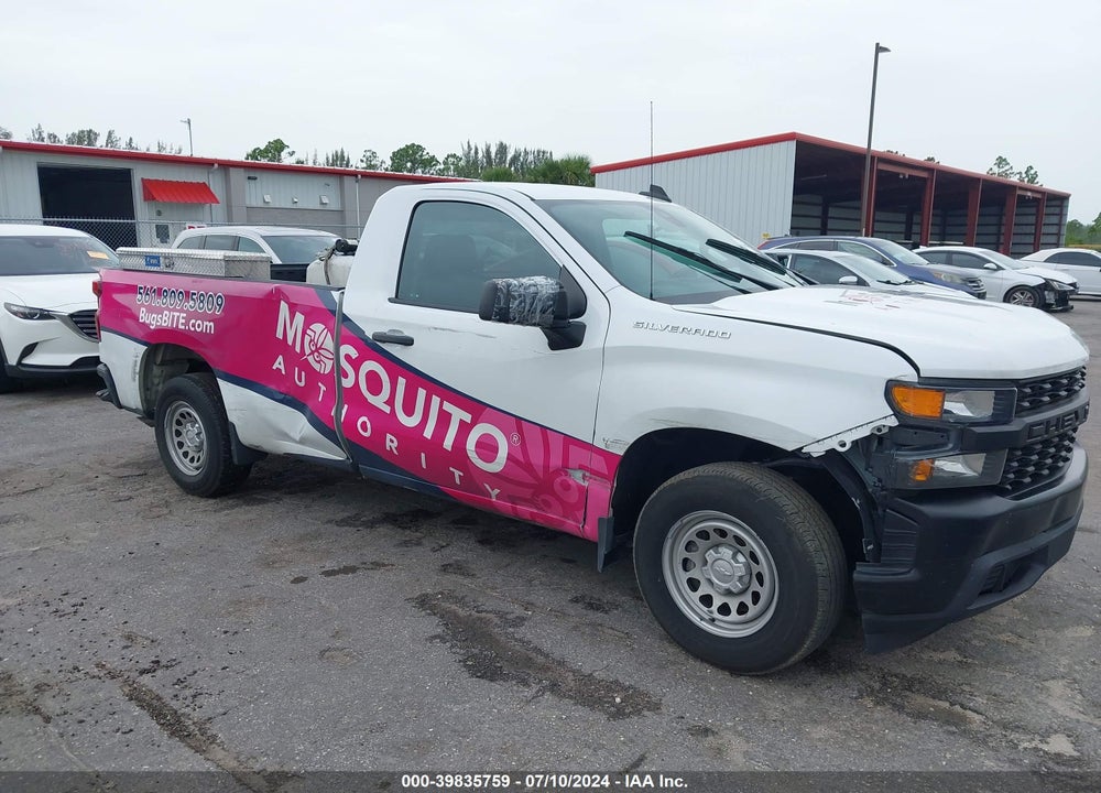 2022 CHEVROLET SILVERADO 1500 LTD 2WD REGULAR CAB LONG BED WT VIN: 3GCNWAEK7NG185168