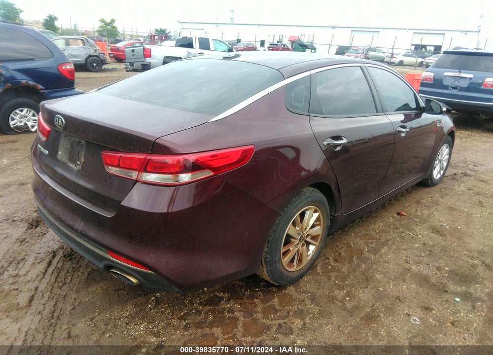 2016 KIA OPTIMA LX VIN: 5XXGT4L33GG100220