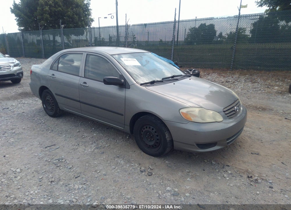 2004 TOYOTA COROLLA CE VIN: JTDBR32EX42040203