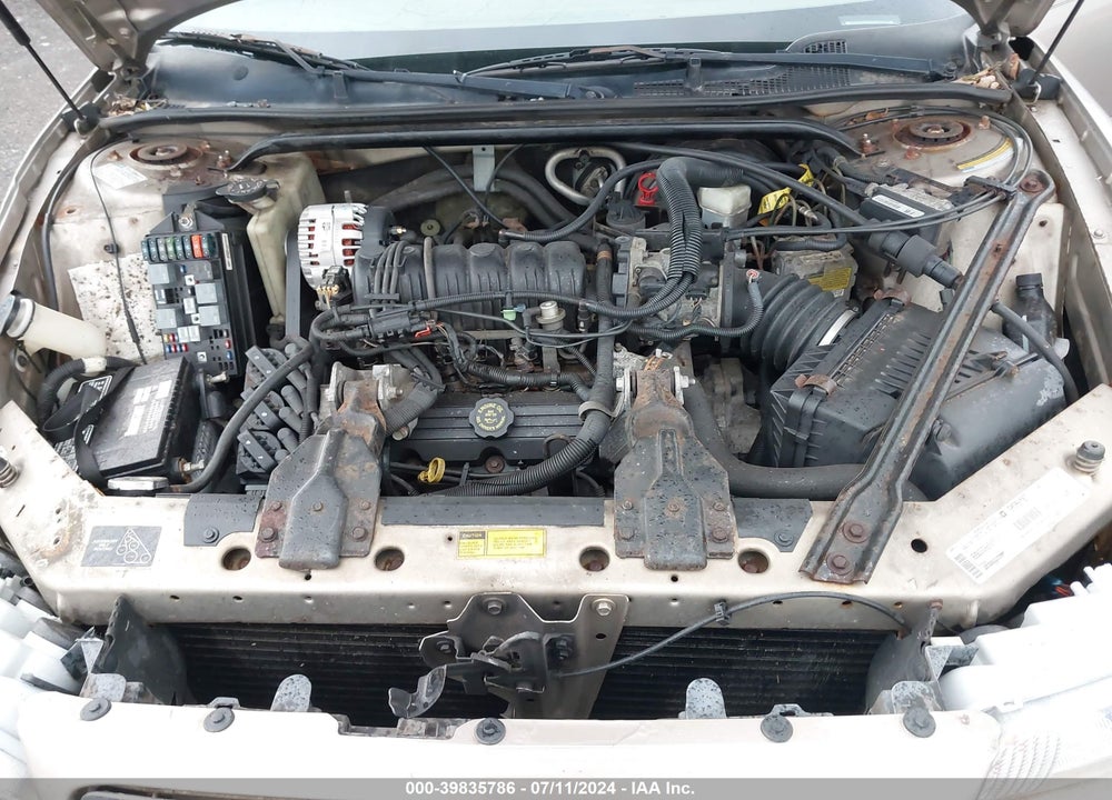 2000 BUICK REGAL VIN: 2G4WB52K8Y1149543