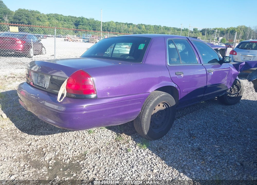 2006 FORD CROWN VICTORIA POLICE/POLICE INTERCEPTOR VIN: 2FAFP71W26X102613