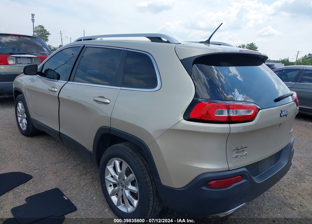 2015 JEEP CHEROKEE LIMITED VIN: 1C4PJMDS6FW630092