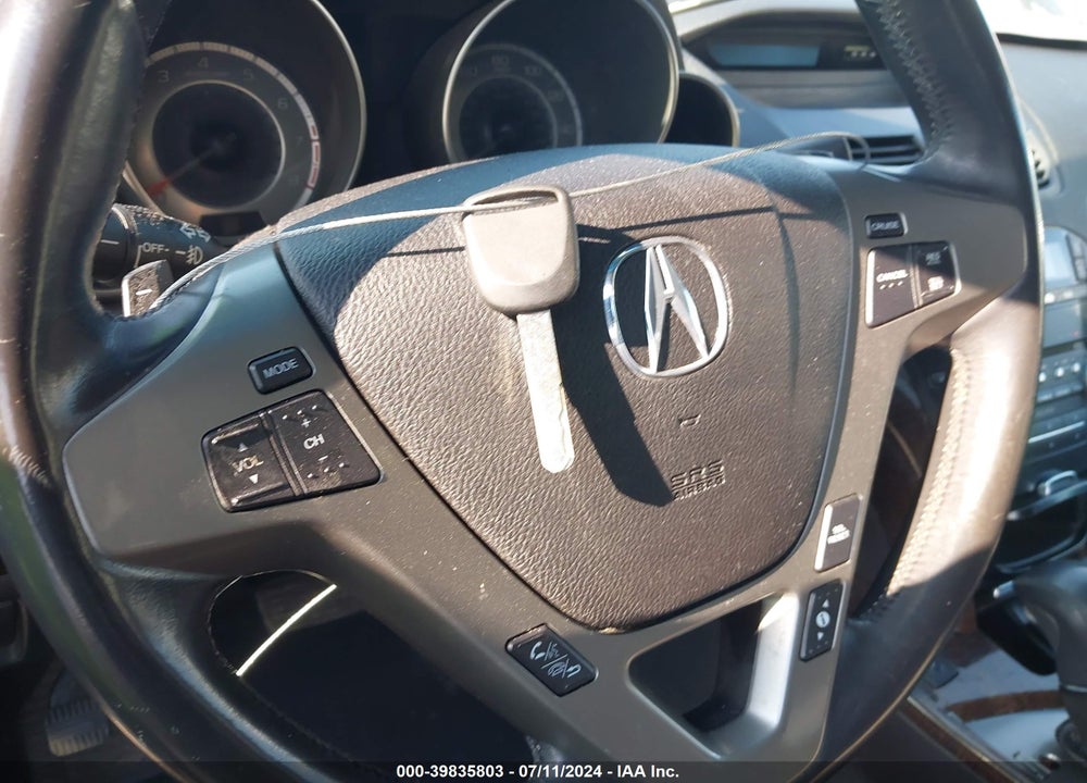2011 ACURA MDX VIN: 2HNYD2H24BH512586