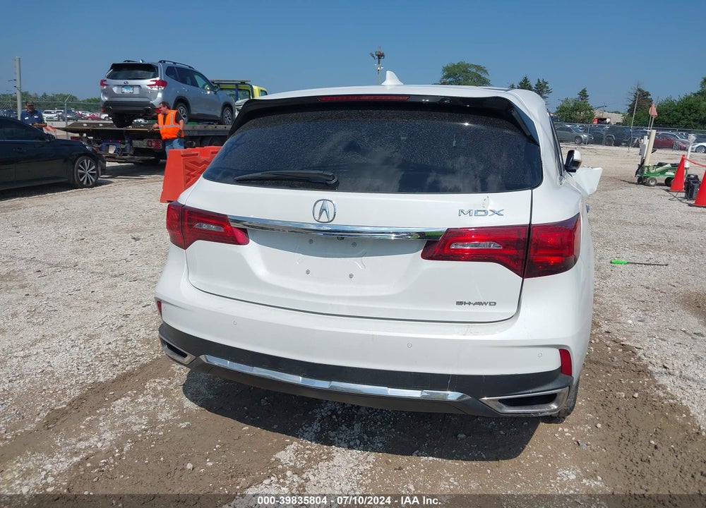 2020 ACURA MDX TECHNOLOGY PACKAGE VIN: 5J8YD4H55LL056311