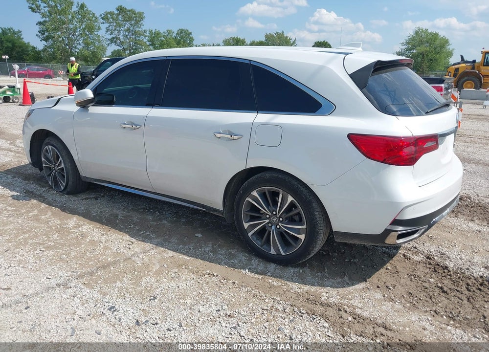 2020 ACURA MDX TECHNOLOGY PACKAGE VIN: 5J8YD4H55LL056311
