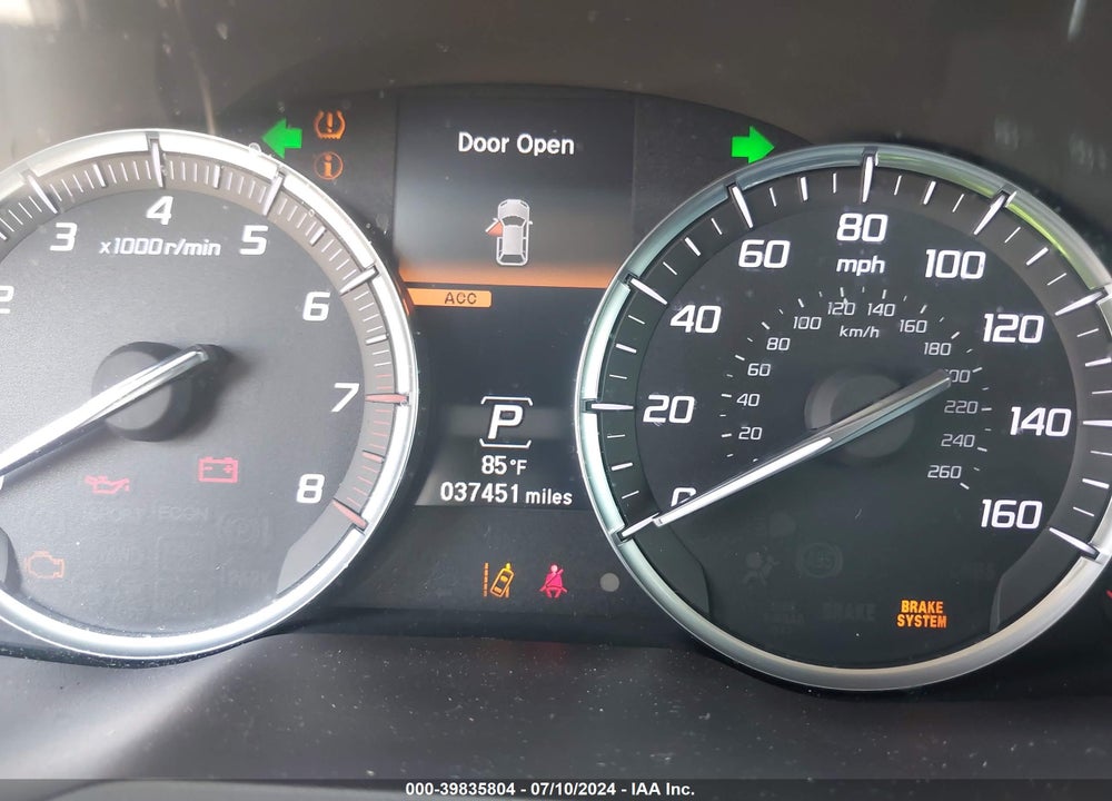 2020 ACURA MDX TECHNOLOGY PACKAGE VIN: 5J8YD4H55LL056311