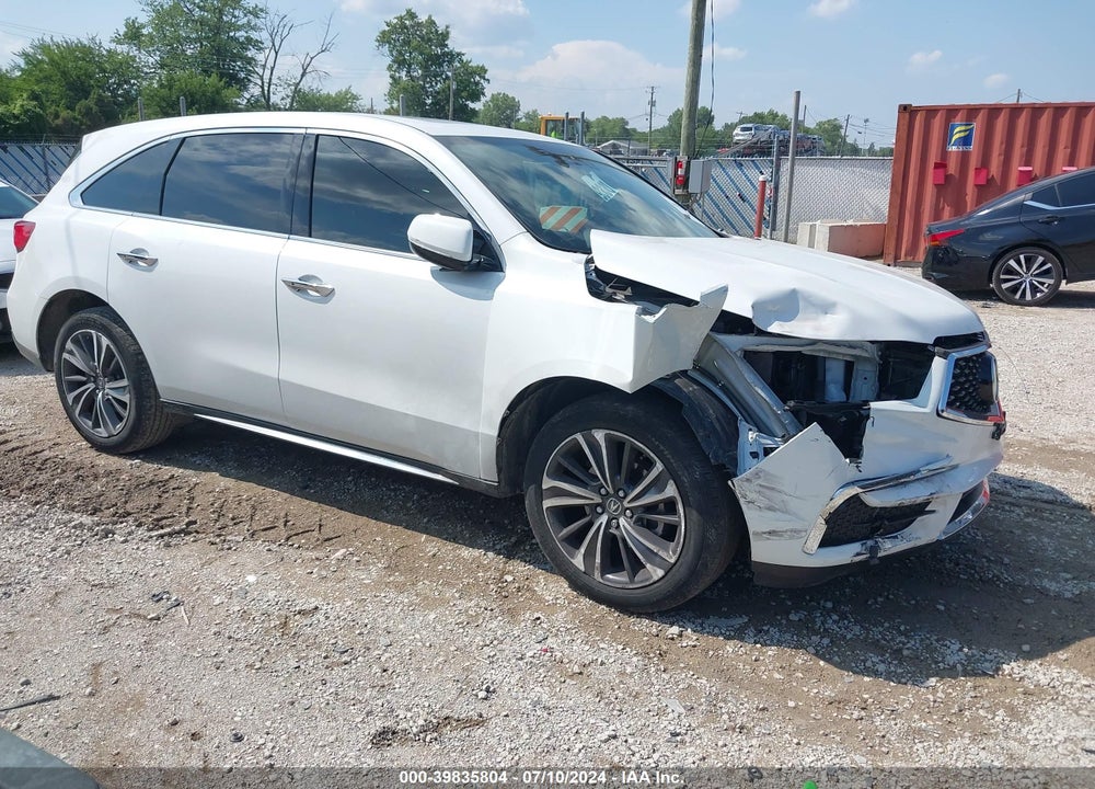 2020 ACURA MDX TECHNOLOGY PACKAGE VIN: 5J8YD4H55LL056311