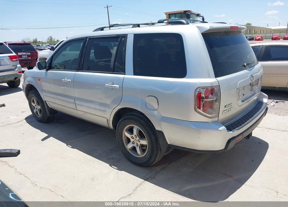 2006 HONDA PILOT VIN: 5FNYF28766B042231