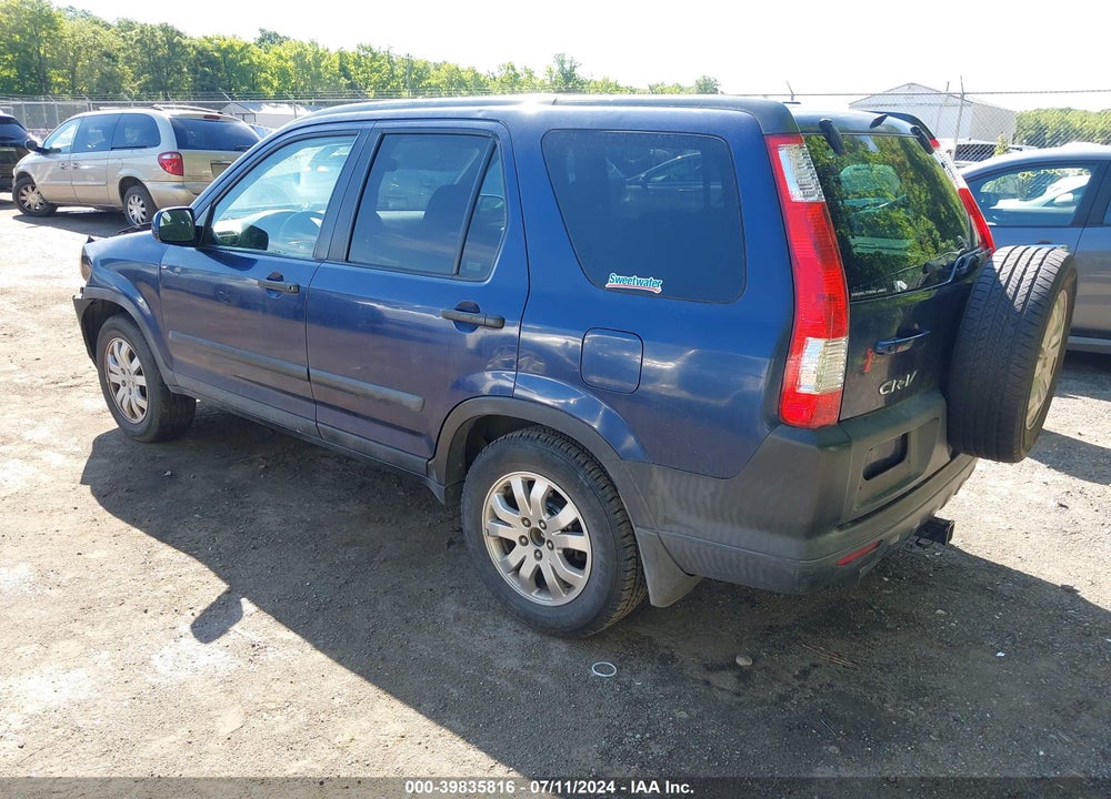 2005 HONDA CR-V EX VIN: SHSRD78855U341183