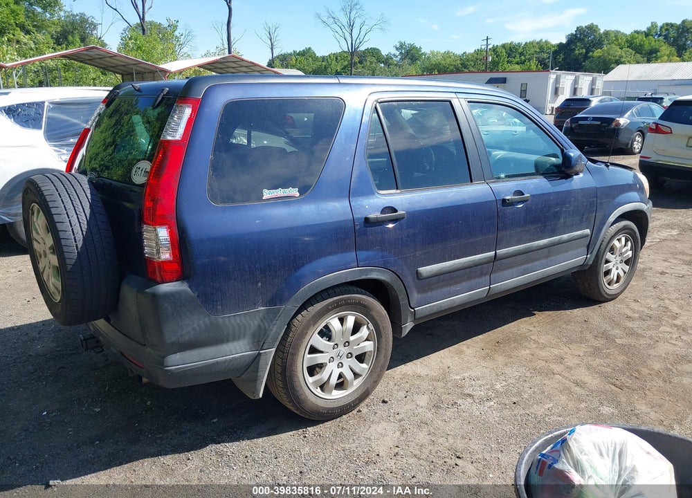 2005 HONDA CR-V EX VIN: SHSRD78855U341183