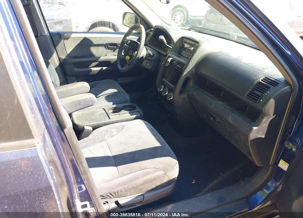 2005 HONDA CR-V EX VIN: SHSRD78855U341183