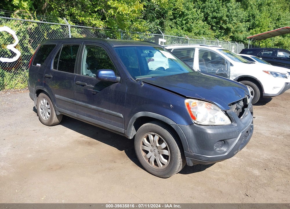 2005 HONDA CR-V EX VIN: SHSRD78855U341183