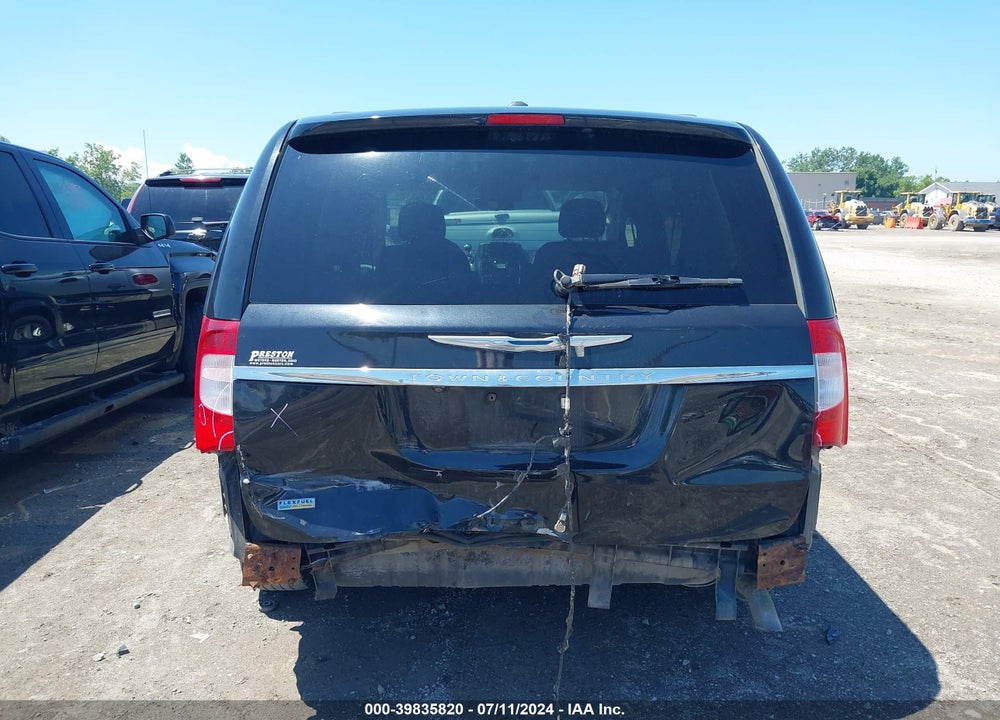 2012 CHRYSLER TOWN & COUNTRY TOURING VIN: 2C4RC1BGXCR174795