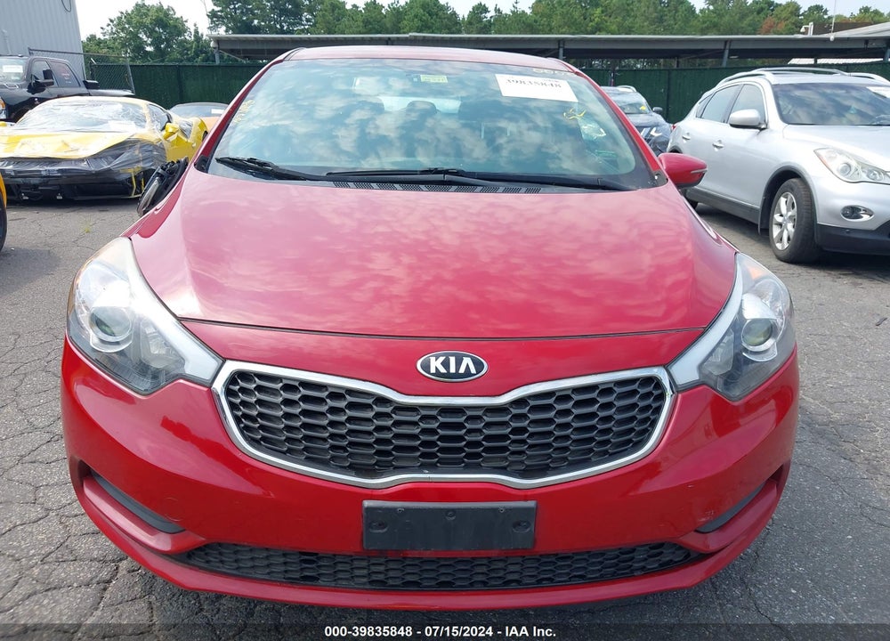 2016 KIA FORTE LX VIN: KNAFX4A68G5503771
