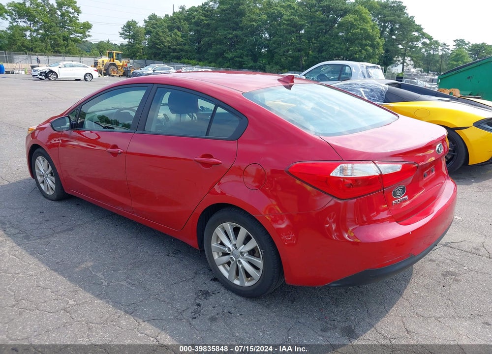 2016 KIA FORTE LX VIN: KNAFX4A68G5503771