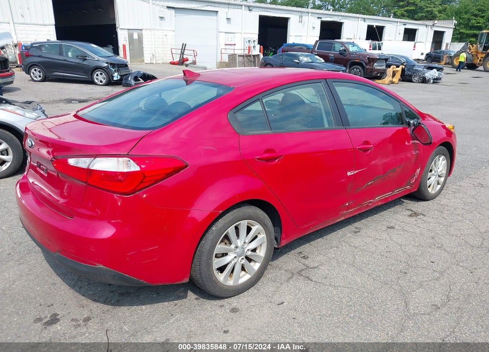 2016 KIA FORTE LX VIN: KNAFX4A68G5503771