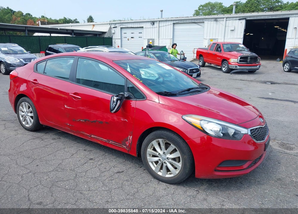 2016 KIA FORTE LX VIN: KNAFX4A68G5503771