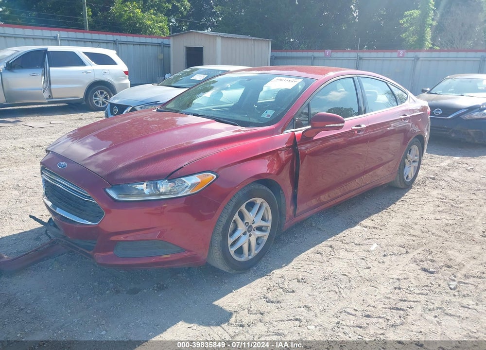 2014 FORD FUSION SE VIN: 3FA6P0H72ER247394