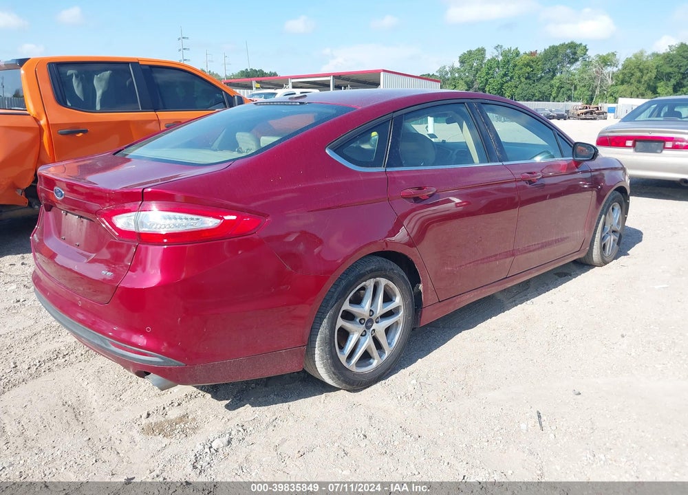 2014 FORD FUSION SE VIN: 3FA6P0H72ER247394