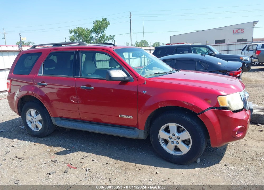 2008 FORD ESCAPE XLT VIN: 1FMCU03138KC99761