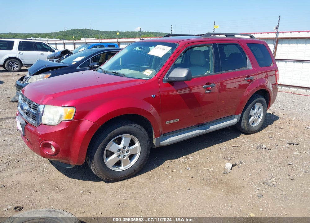 2008 FORD ESCAPE XLT VIN: 1FMCU03138KC99761