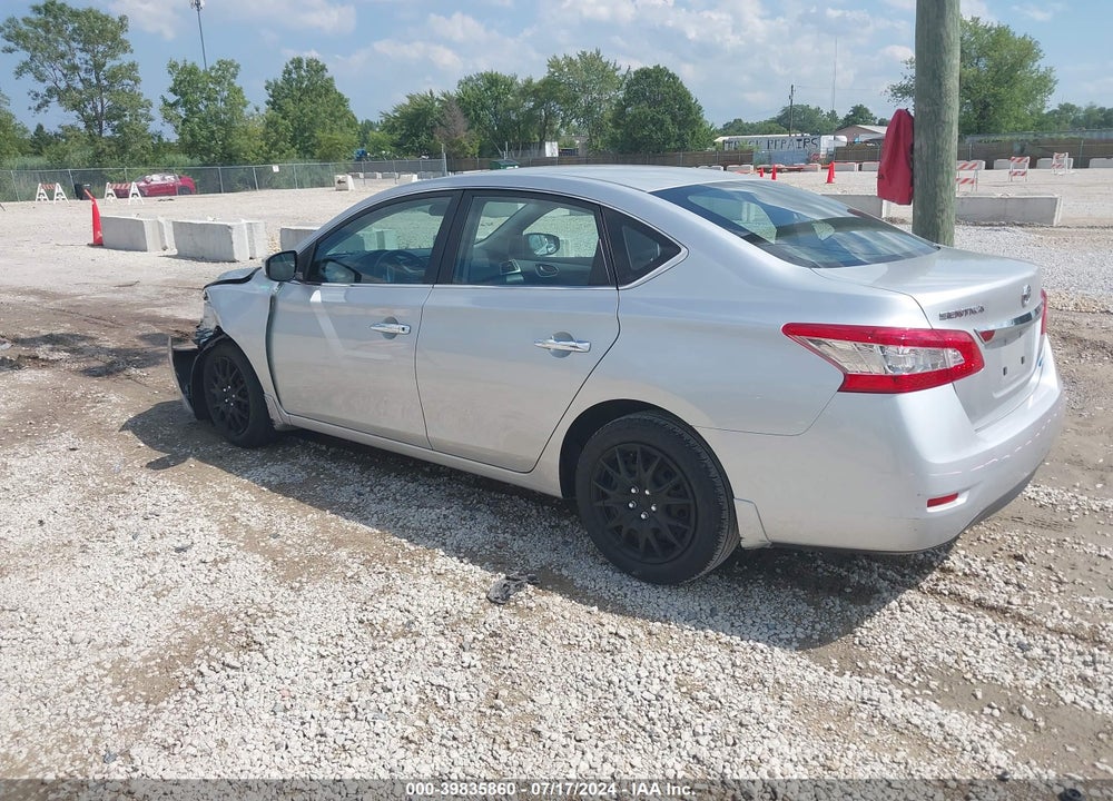 2014 NISSAN SENTRA S VIN: 3N1AB7AP1EY275895