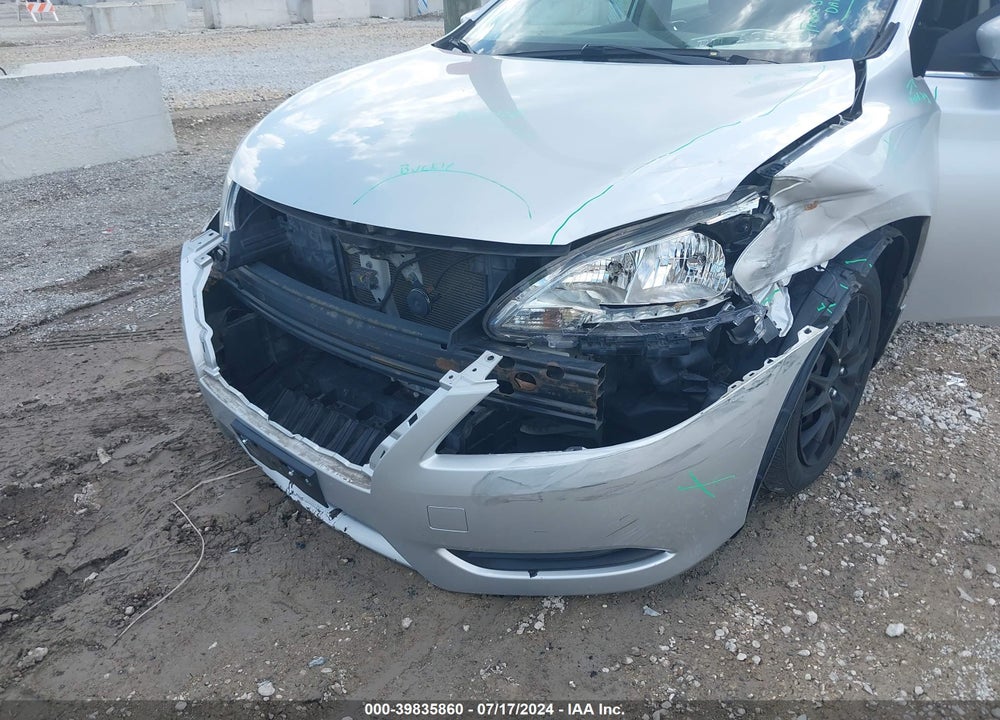 2014 NISSAN SENTRA S VIN: 3N1AB7AP1EY275895