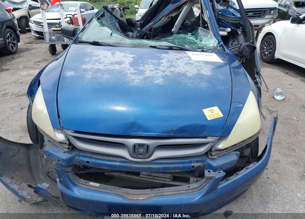 2007 HONDA ACCORD 2.4 EX VIN: 1HGCM726X7A001707