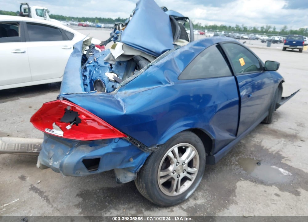 2007 HONDA ACCORD 2.4 EX VIN: 1HGCM726X7A001707