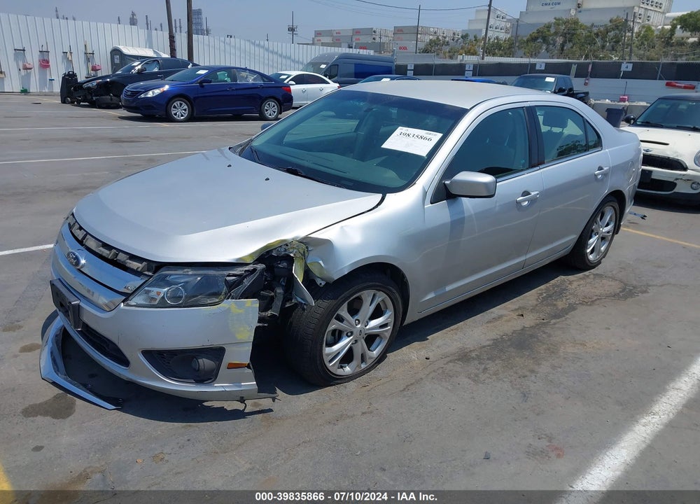 2012 FORD FUSION SE VIN: 3FAHP0HA7CR310457