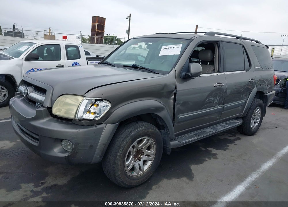 2006 TOYOTA SEQUOIA LIMITED V8 VIN: 5TDZT38AX6S270162