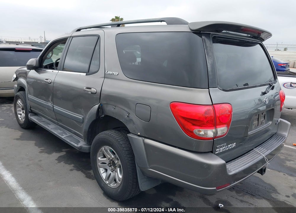 2006 TOYOTA SEQUOIA LIMITED V8 VIN: 5TDZT38AX6S270162
