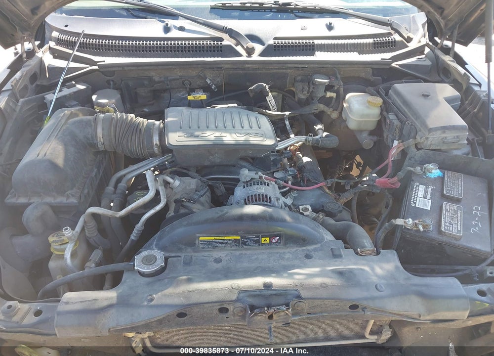 2007 DODGE DAKOTA SLT VIN: 1D7HE42P67S168915