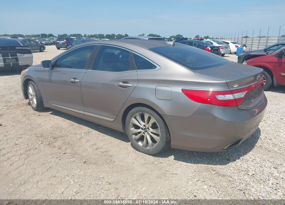 2012 HYUNDAI AZERA VIN: KMHFG4JG7CA150870