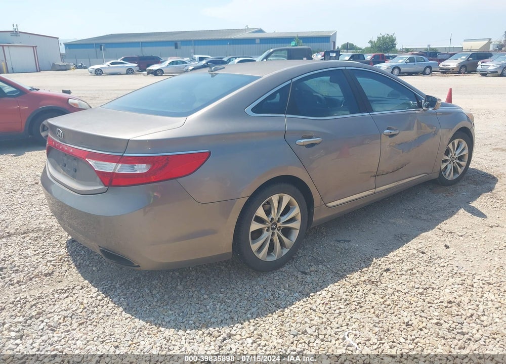 2012 HYUNDAI AZERA VIN: KMHFG4JG7CA150870